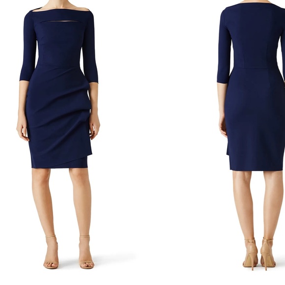 Chiara Boni 🎉host pick🎉la petite robes “Kate” dress with iconic side ruching - Picture 4 of 12